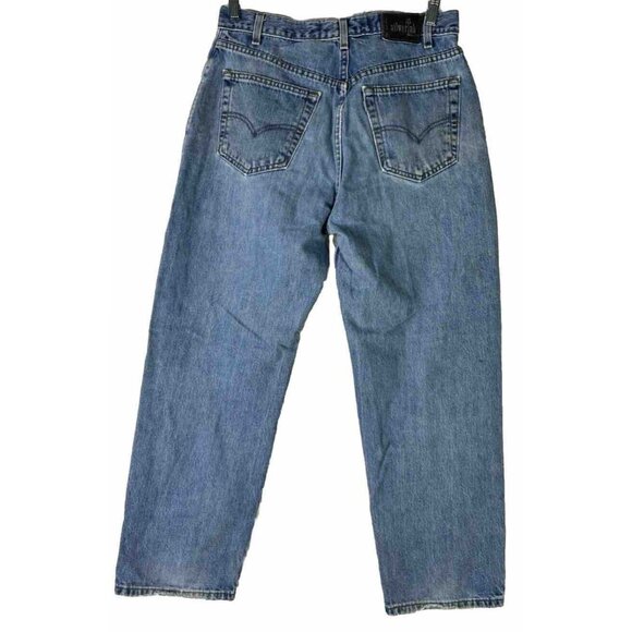 VTG Silvertab Levi's 34x30 Straight +Relaxed (Actual 31x28) USA Grunge Jeans GUC - Picture 3 of 9